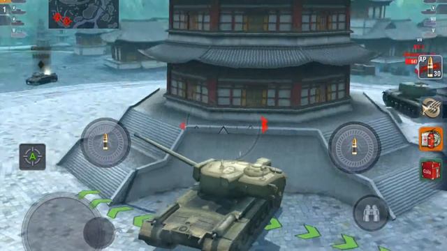 World of Tanks Blitz - Lost Temple in a T29 смотреть онлайн