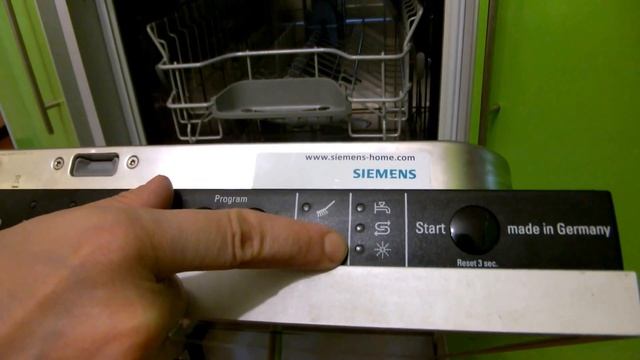 Режимы работы посудомоечной машины SIEMENS SR64E002RU и продолжение отзыва смотреть онлайн