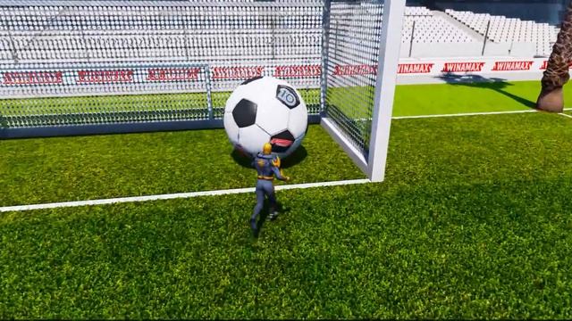 Football Super Challenge Spiderman and Superheroes! Мега Футбол с Супер героями и Человеком Пауком смотреть онлайн