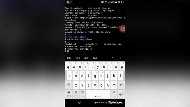 Install lazysqlmap on android no root تثبيت لايزي سكل ماب في الانرويد بدون روت смотреть онлайн