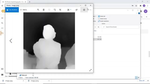 3d photo inpainting using AI in Google Colab смотреть онлайн