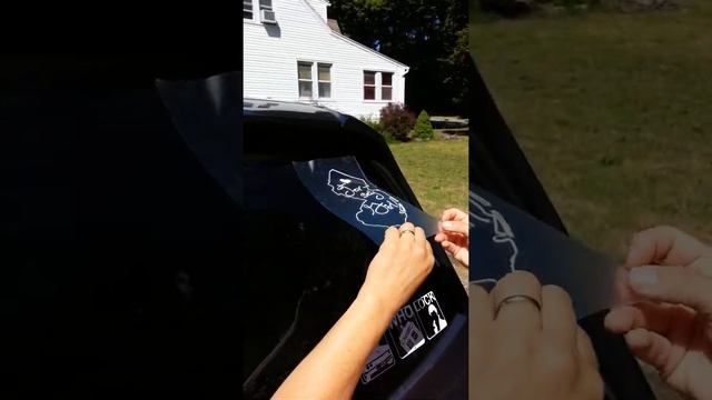 How To Apply Vinyl Decal to Car Window смотреть онлайн