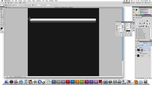 Website layout tutorial in Photoshop CS5 Part 1/2 смотреть онлайн