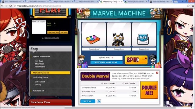 Maplestory [GMS] Marvel Machine Aka a scam смотреть онлайн
