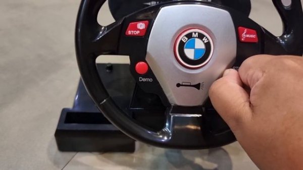 unboxing bmw toy car with steering wheel remote #unboxing #bmw  #toycars