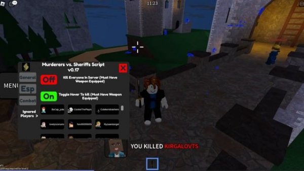 Murderers Vs Sheriffs Script - Kill All And ESP