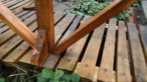 Деревянный мост своими руками!