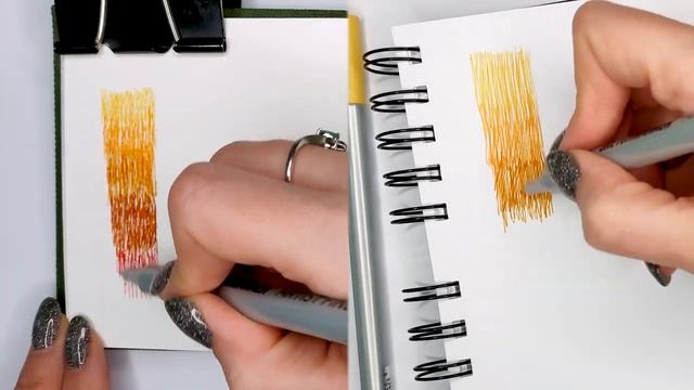 Обзор цветных линеров Sketchmarker Artist Fine Pen смотреть онлайн