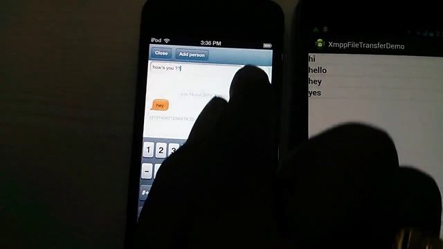 XMPP Live Chat Demo for iOS and Android смотреть онлайн
