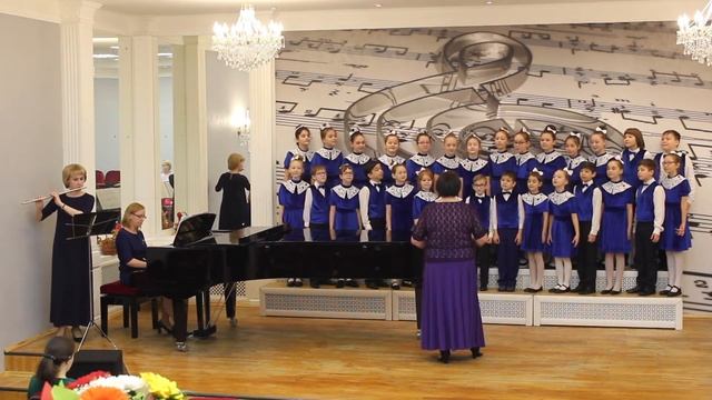 Общий хор "Вдохновение" Ж.Металлиди "Тихо падает снег" смотреть онлайн