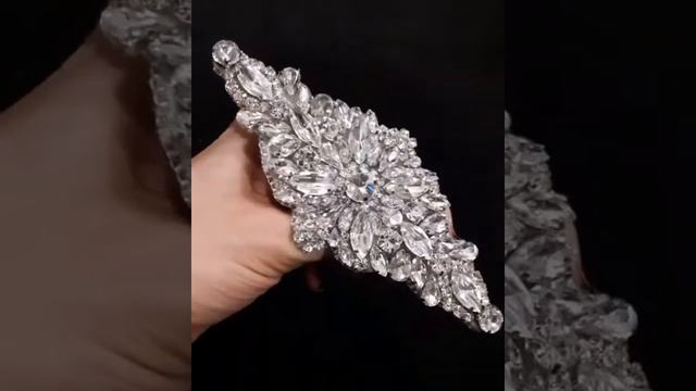 Брошь для свадебного платья смотреть онлайн