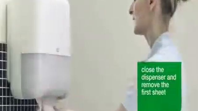 Диспенсеры для бумаги Tork, удобство и простота! смотреть онлайн