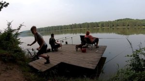 СЕМЕЙНЫЙ ОТДЫХ С ПАЛАТКАМИ, РЫБАЛКА,мясо на углях,КУПАЕМСЯ и Рыбачим,ДИКАРЯМИ в ПАЛАТКАХ Часть-1