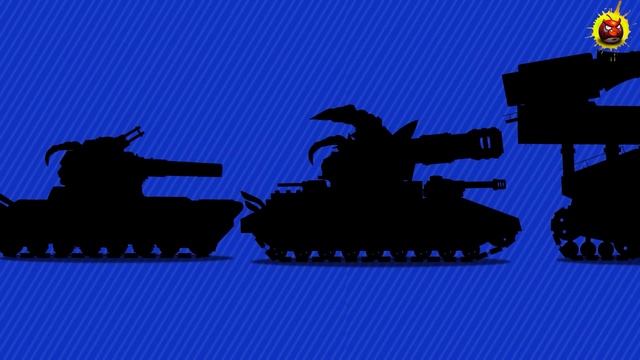 Эволюция Гибридов Velikiy Vs T-34-500 Vs JAGER Vs Waffen-M - Мультики про танки