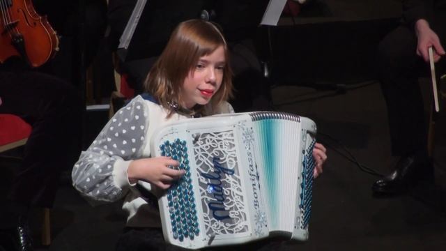 Concert Paris - Madlyn salle Wagram/Orchestre Colonne - Cover accordéon смотреть онлайн