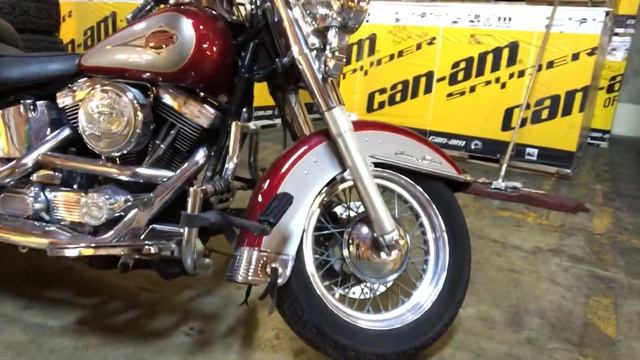 Мотоциклы из Америки 1997 Harley-Davidson FLSTC смотреть онлайн