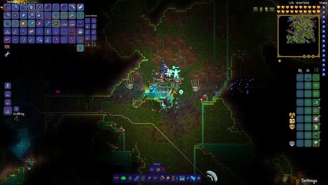 wall of flesh has been defeated! - TERRARIA RANDOMIZER PT 4 смотреть онлайн