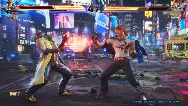 TEKKEN 8 - Leroy Smith Vs Hwoarang - Online Matches
