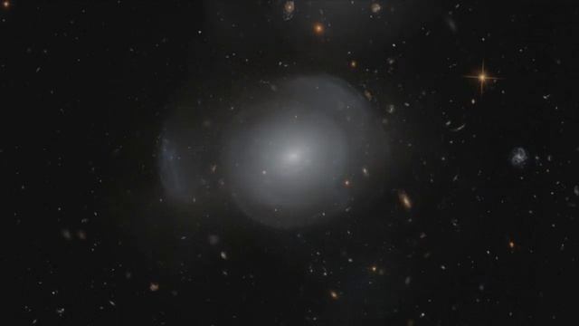 Violent Galaxy Collision Creates Beautiful 'Cosmic Bloom'  | Video смотреть онлайн