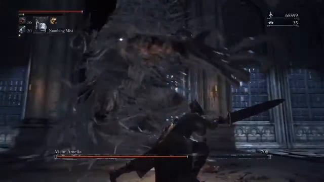 Bloodborne: Vicar Amelia NG+ - Old hunter summon [Patch 1.07] смотреть онлайн