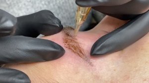 Мастер-класс по ремуверу Corona Colors. Удаление бровей ремувером.