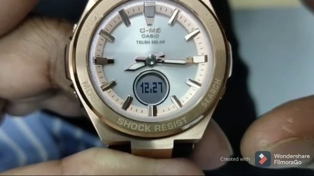 How To Set The Time Casio G-ms 5576 Msg-s200g #watchservicebd