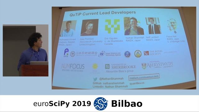EuroSciPy 2019 Bilbao - QuTiP: a quantum toolbox in Python - Alex and Nathan смотреть онлайн