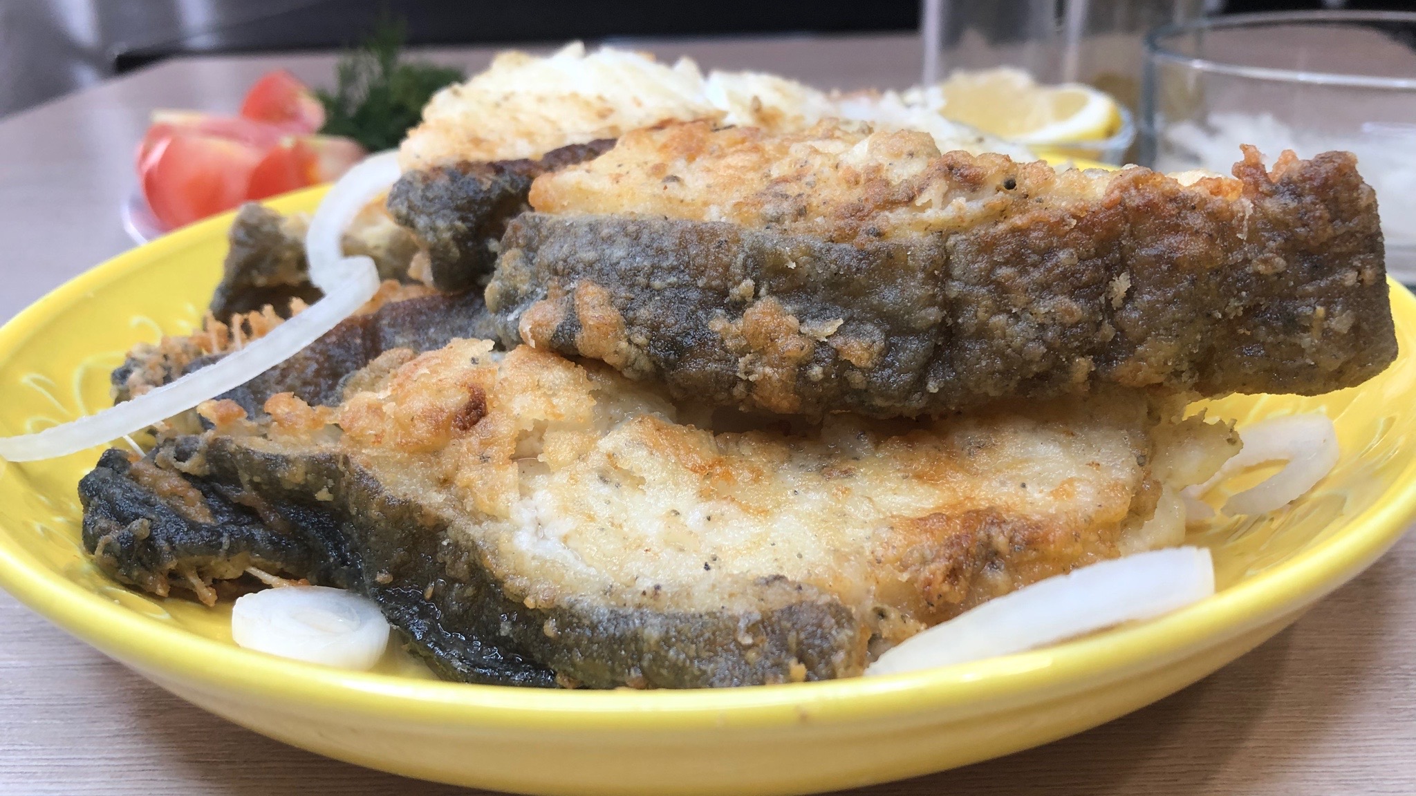 Зубатка жареная | зубатка рецепты | рецепты просто.mp4