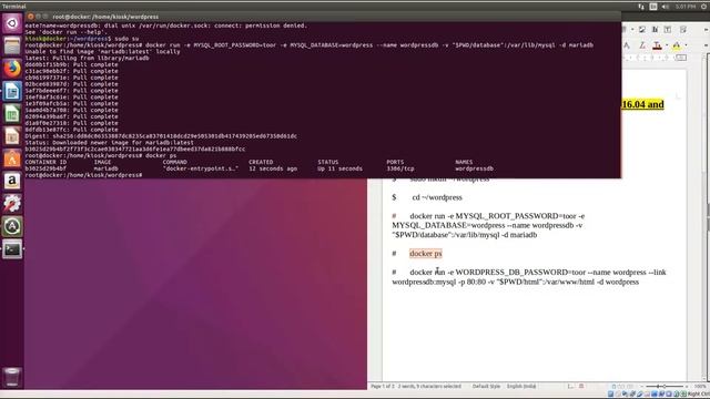 How to Install wordpress With Docker on Ubuntu16.04 and above смотреть онлайн