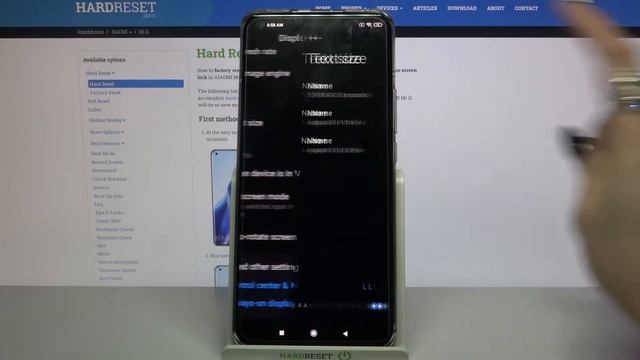 How to Change Font Size on XIAOMI Mi 11 – Resize Text смотреть онлайн