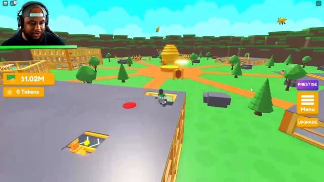I MADE A LEVEL 999,999,999 ROBLOX BEE TYCOON смотреть онлайн