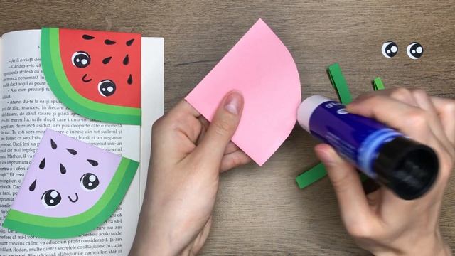How to Make a Watermelon Bookmark - Corner Bookmark Ideas смотреть онлайн
