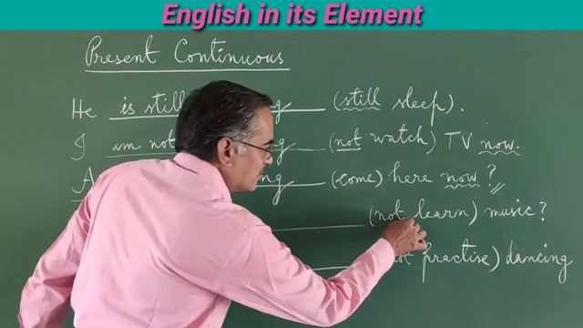 PRESENT CONTINUOUS - by Baskaran S смотреть онлайн