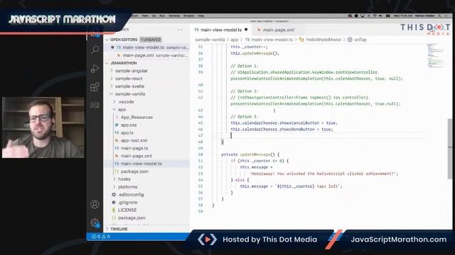 JavaScript Marathon: Intro to NativeScript смотреть онлайн