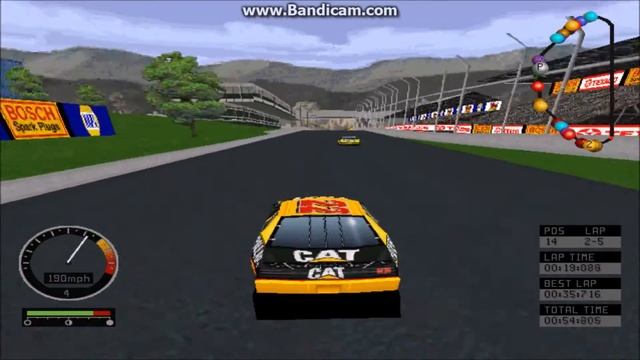 NASCAR Road Racing PC Gameplay (Ward Burton) (Bridgeport Speedway) (5 Laps) смотреть онлайн