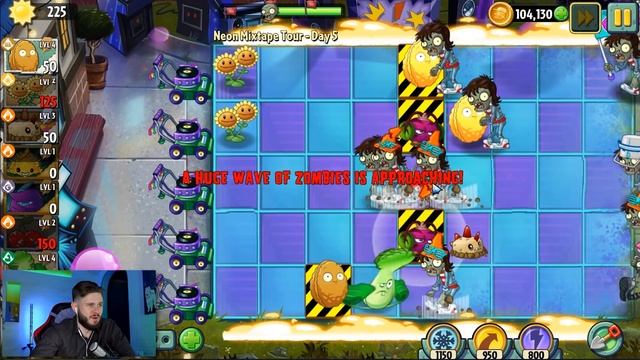 ЗОМБИ ТАНЦОРЫ в НЕОНОВОМ МИРЕ // PLANTS vs ZOMBIE #29 смотреть онлайн
