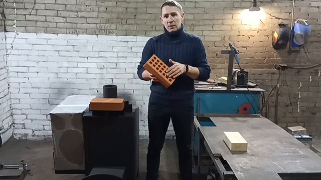 Каким кирпичом обложить печь в бане? А каким нельзя!? смотреть онлайн
