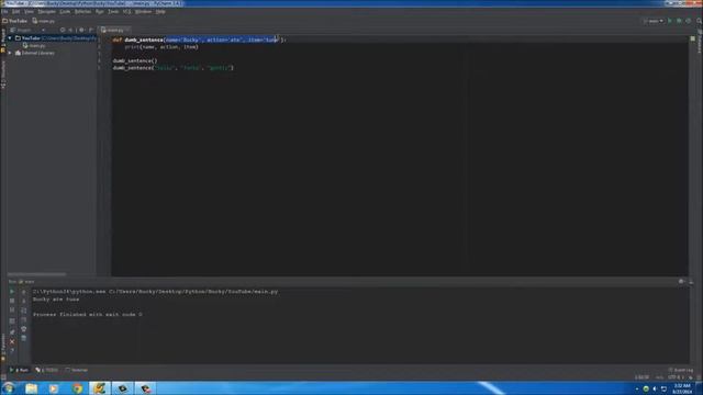Программирование на Python - 16 - Ключевые аргументы смотреть онлайн