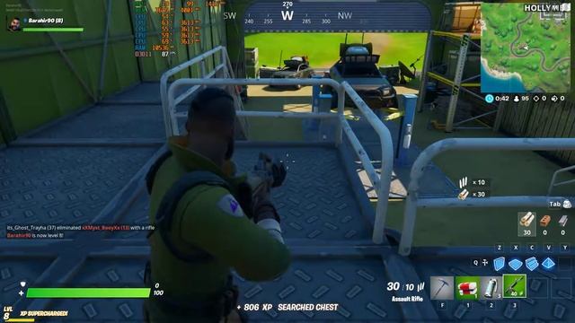Fortnite Chapter 2 on Intel Core i5 6600 GTX 970 смотреть онлайн