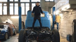 ЗИЛ 600 сил. Кабина, рулевое и электрика.