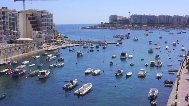 SPINOLA BAY | St. Julians | Malta 🇲🇹2020 - QUICK VIEW 😲- {The best images in 60 second} смотреть онлайн