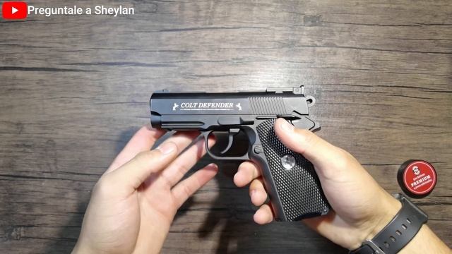 Colt Defender 1911 - CO2 Umarex - Unboxing y Review - En español 4k смотреть онлайн