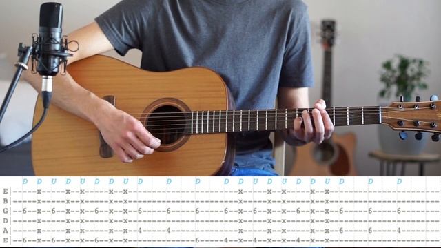 Trip Switch - Nothing But Thieves // Acoustic Guitar Lesson смотреть онлайн