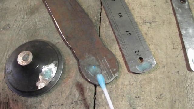 Эксперименты с медным купоросом.Как определить нержавейку.