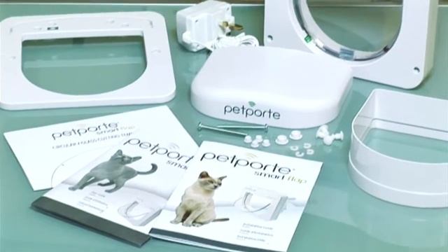 Программируемая микрочиповая дверца для кошек PetSafe смотреть онлайн