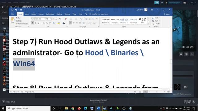 Fix Hood Outlaws & Legends Black Screen, Crashing, EXCEPTION_ACCESS_VIOLATION, Unreal UE4-Hood Erro смотреть онлайн