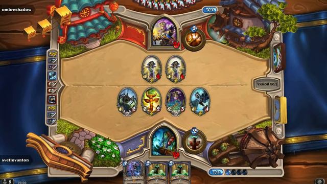 Hearthstone: Колода Наксрамакса - прист получает 90 урона от клириков североземья смотреть онлайн
