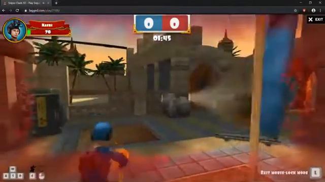 Sniper Clash 3D Gold Weapons смотреть онлайн