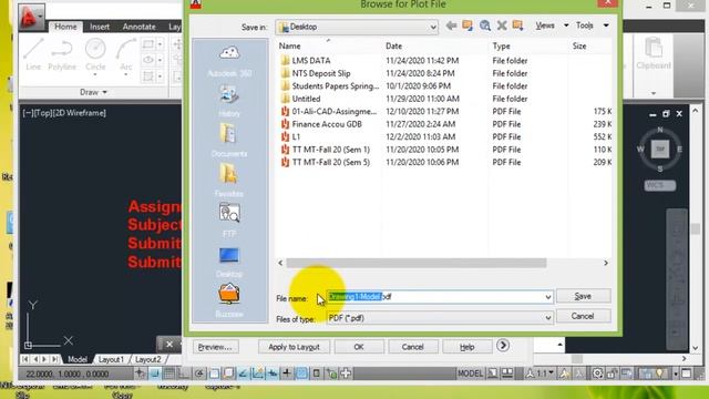 How to convert AutoCAD file to PDF format | AutoCAD 07 смотреть онлайн