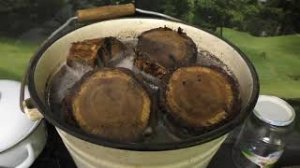 Стабилизация дерева с помощью морской соли